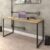 Mesa Escrivaninha Industrial 150cm Trevalla Kuadra ME150-E10 Carvalho