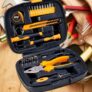 Kit de Ferramentas WAP MKF21 com Trena, Chaves, Estilete, Alicate, Maleta – 21 Peças