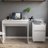 Conjunto Escritório/Home Office Politorno – Cajamar Mesa e Gaveteiro 2 Peças