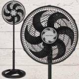 Ventisol Ventilador Osc Coluna Turbo 6p 30cm pr 127v