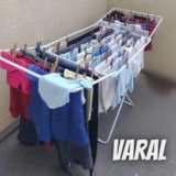Varal De Chão Com Abas Slim Mor