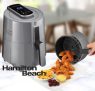 Fritadeira Sem Óleo AIR FRYER DIGITAL Hamilton Beach 3.5L Cinza, 1400W