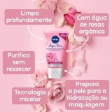 NIVEA MicellAIR Sabonete Gel de Limpeza Facial Água de Rosas 150ml