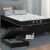 Cama Box Casal Baú Colchão de Espuma Semi Ortopédico Extra Firme Resistente 138x188x52cm Suporta 80kg Por Pessoa