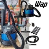 Aspirador de Pó e Água Compacto WAP GTW BAGLESS 1400W 6 Litros 160 mbar Soprador e Barril Portátil 220V
