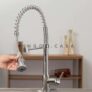 Pingoo.Casa, Torneira para Cozinha, Misturador Monocomando, Cromado, Envira, Prata