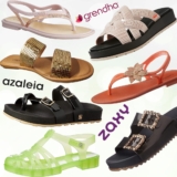 Ofertas em Chinelos e Rasteiras Femininas com até 50% OFF