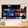 Smart TV LED 75″ 4K UHD TCL 75P735 – Google TV, Wifi, HDMI