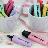 Marcador de Texto, Stabilo Boss Pastel, 76.4702, Estojo com 8 Unidades, Multicor
