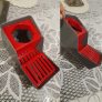 Organizador De Pia T – Vermelho, Crippa, 40503038, tornado/vermelho