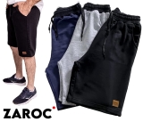 Kit 3 Bermudas Moletom Masculina Academia By Zaroc