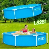 Piscina de Armação Metal Galvanizado 1.828L