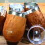 Copo Térmico Kouda 360ml Wood