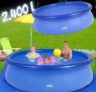 Piscina Inflável Lona Reforçada 2.400 Litros Azul Mor