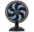 Ventilador de Mesa Arno Xtreme Force VB40 40cm com 3 Velocidades e 6 Pás – Preto