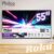 Smart TV LED 55″ 4K UHD Philco PTV55G52R2C – Roku, Wifi, USB