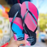 Chinelo Slim Palette Glow, Havaianas, Meninas