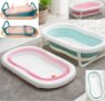 Banheira Retrátil Dobrável Em Silicone De Bebe