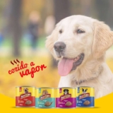 Patê Baw Waw para cães sabor Carne 280g