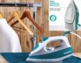 Ferro de Passar Roupa a Vapor Mondial – Lar FVN-01-G Branco e Verde