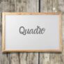 Quadro Branco Standard, Souza & Cia, Moldura de Madeira, 60×40