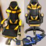 Cadeira Gamer Prizi – JX-1039 Amarelo
