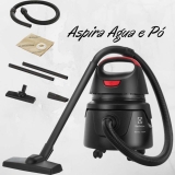 Aspirador de Pó e Água 1400W função sopro rodas 360° capacidade 5 litros total AWDFS 127v Electrolux