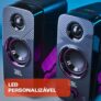 Caixa de Som JBL Gamer Quantum Duo 20W Preta