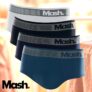 Kit 4 Cuecas Slip Microfibra, Mash, Masculino