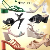 Ofertas Sandálias Via Uno com até 50% OFF