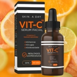 Sérum Facial Antimarcas Clareador Complexo Vitamina C 10 Nanoencapsulada +Ácido Hialurônico +Rosa Mosqueta 30ml