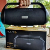 Caixa de Som BT Pulse Bluetooth Speaker SP386 Multilaser Preto