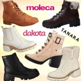 Ofertas em Botas Femininas Dakota, Tanara , moleca com até 50% OFF