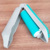 Mini Rolo Adesivo Lavável para Remover pelos Fiapos e poeira Flash Limp