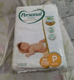 Fralda Baby Premium Protection Pequena 46Pads, Personal