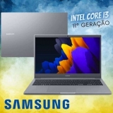 Samsung Book Core i3-1115G4, 4G, 256GB SSD, Intel UHD, 15.6″FHD, W11 Cinza