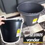Balde Plástico Uso Geral 12 Litros, Vonder