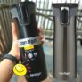 Copo térmico Contigo AUTOSEAL West Loop de aço inoxidável, 590ml, preta