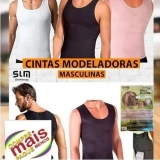 Slim Alta Compressão Postura Cinta Modeladora Masculina Fit