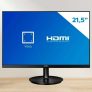 PHILIPS Monitor 21.5″ VA com HDMI – 221V8L, Preto