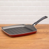 Grill, Garlic, 24 cm, Vermelho, Brinox