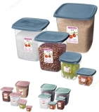 Sanremo Conjunto de Potes Plástico com Volumes de 200ml, 800ml, 1700ml, 4500ml e 7000ml