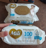 Toalhinha Umedec. MILI LoveCare com 100 unidades