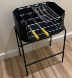 Churrasqueira Portátil Móvel Pro Tork Grill Machine Com Grelha + Espetos
