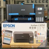 Multifuncional Epson EcoTank L3250 – Tanque de Tinta Colorida, Wi-Fi Direct, USB, Bivolt, Preto