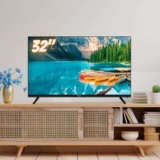 TV LED 32″ HD HQ Conversor Digital Externo 3 HDMI 1 USB Design Slim. *ESTA TV NÃO É SMART*