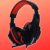 Headset Gamer Cabo Nylon P2 Preto/Vermelho Multilaser – PH120