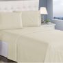 Jogo de Cama Casal Queen King Lençol Fronhas 400 Fios 4 Peças Ponto Palito Casa Dona