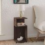 Mesa de Apoio com 2 Nichos TOY cor Amendoa – Artely