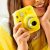 Câmera, Fujifilm, Amarelo Banana